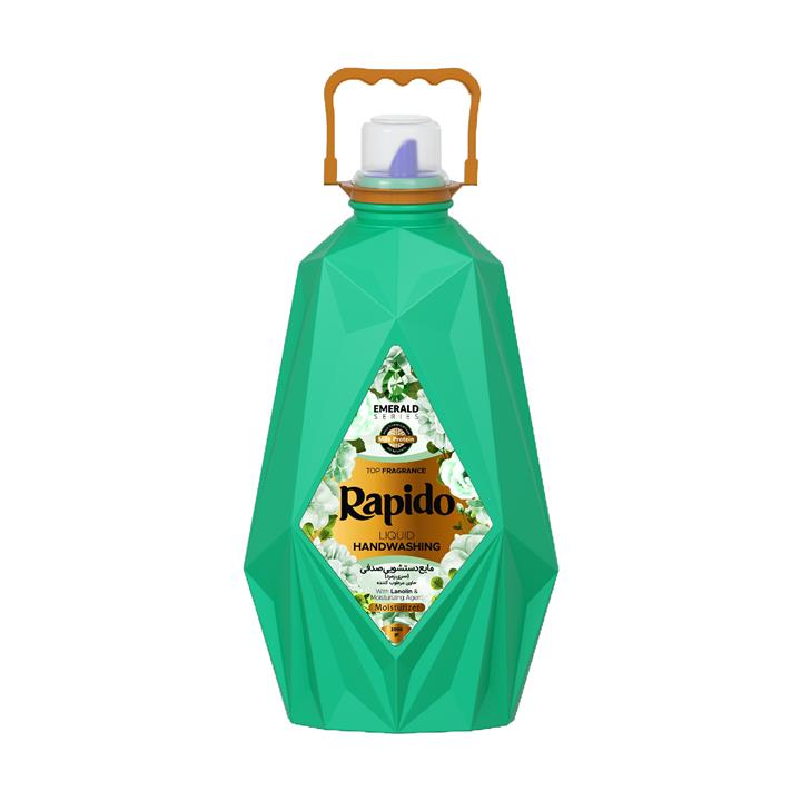 مایع دستشویی صدفی راپیدو مدل Green وزن 2 کیلوگرم